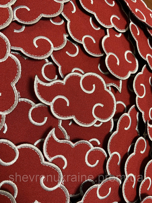 Шеврон Облако Акацки (Форма контурная. На липучке) Размер 5x8см Киев - изображение 2