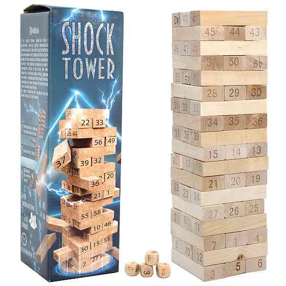 Розважальна гра 30858 (укр) "Shock Tower", в кор-ці 28-8,2-8,2 см, шт Київ