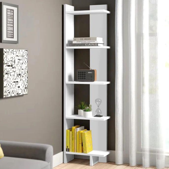 Стелаж кутовий "Мілвертон" зефір Миколаїв - фото 1