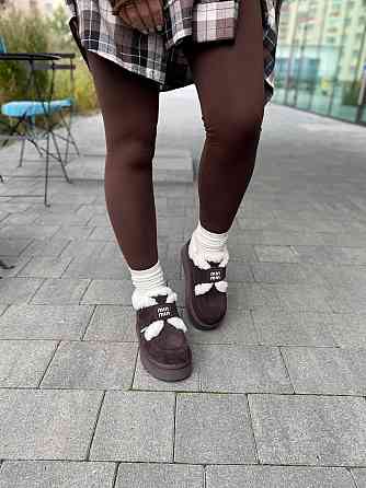 No brend Угги жіночі No brend 720-6 коричневі (зима, замша натуральна) (6041) Коломия