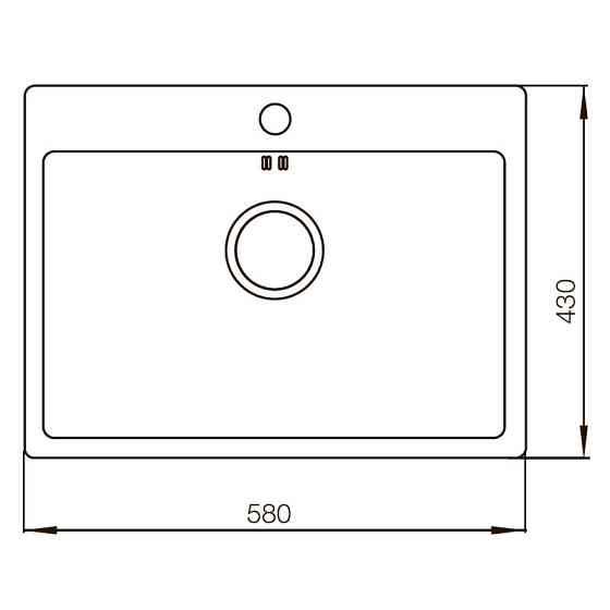Мийка MIXXUS MX5843-200x1.0-SATIN   ( MX0575 ) 36847 Харків