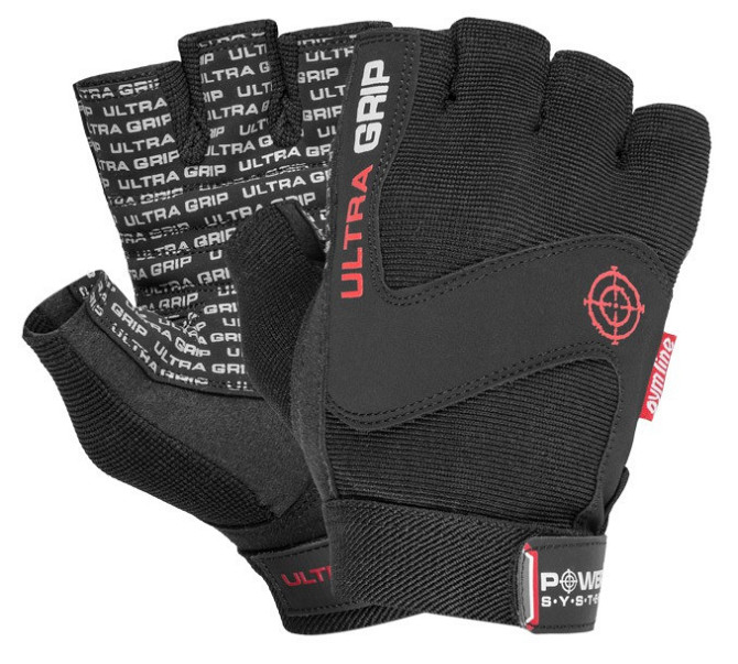 Рукавички для фітнесу Power System PS-2400 Ultra Grip Black M Каменское - изображение 1