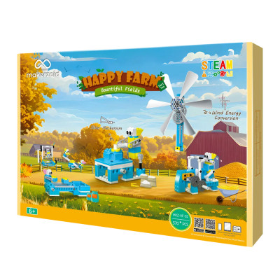 Конструктор Makerzoid Happy Farm Bountiful Fields (MKZ-HF-02) Винница - изображение 1