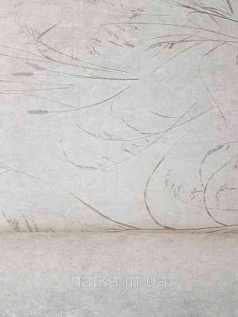 Шпалери метрові вінілові на флізеліні Sintra Vila прованс польові квіти рослини бузково сірі 533222 Київ