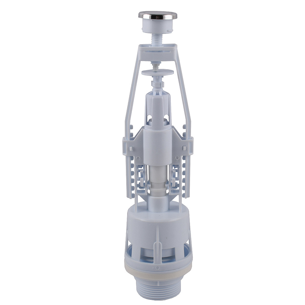 Зливний клапан бачка унітазу OPTIMUM з одним режимом зливу (хромована кнопка) OPTI 0410 Тернополь - изображение 2