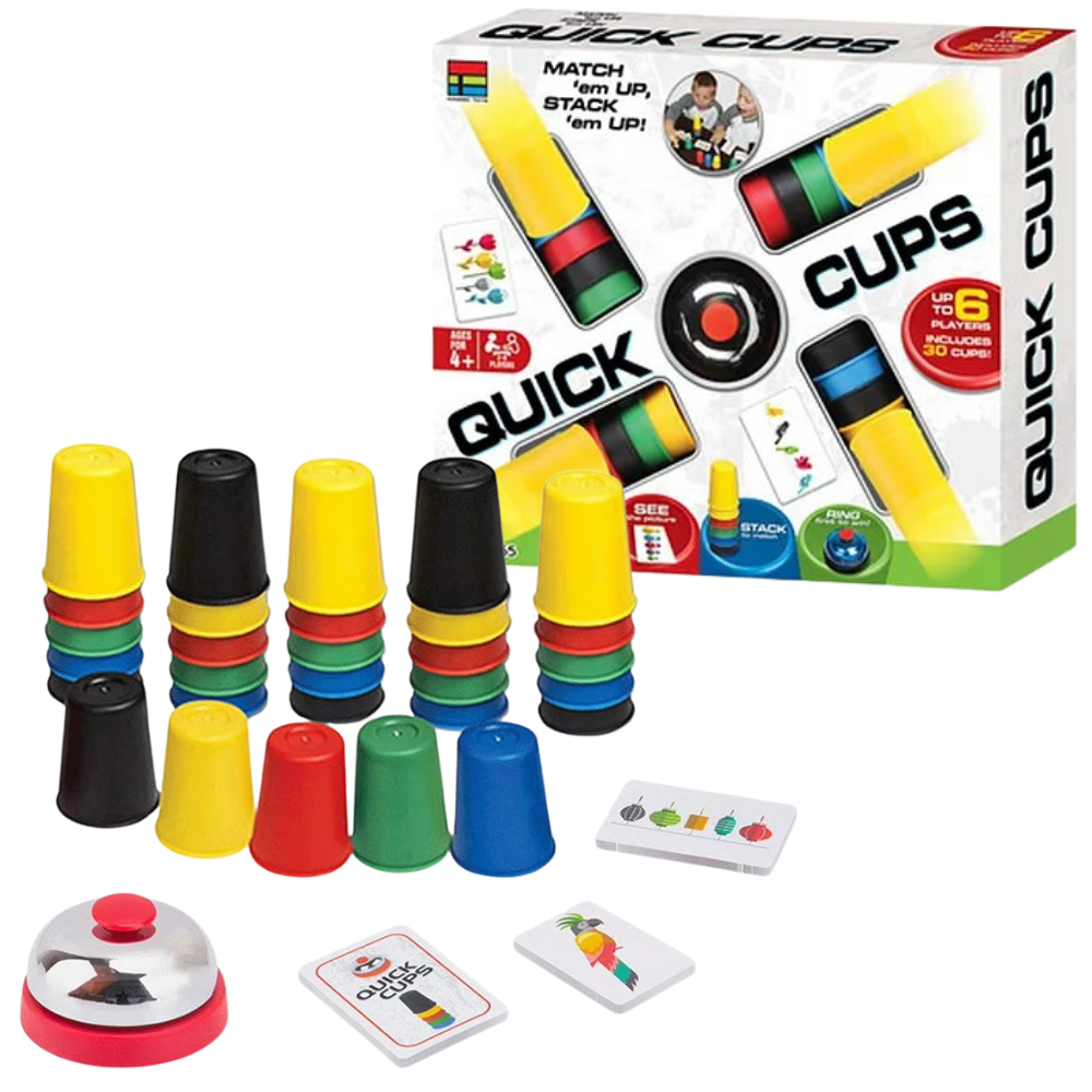 Настільна гра дитяча "Quck cups" логічна, змагальна на швидкість для компанії дітей та дорослих Кам'янець-Подільський - фото 1