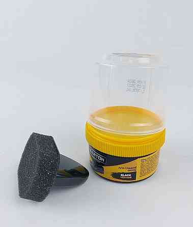 Крем-блиск для взуття з аплікатором 50 мл Чорний (1 шт.) Харків