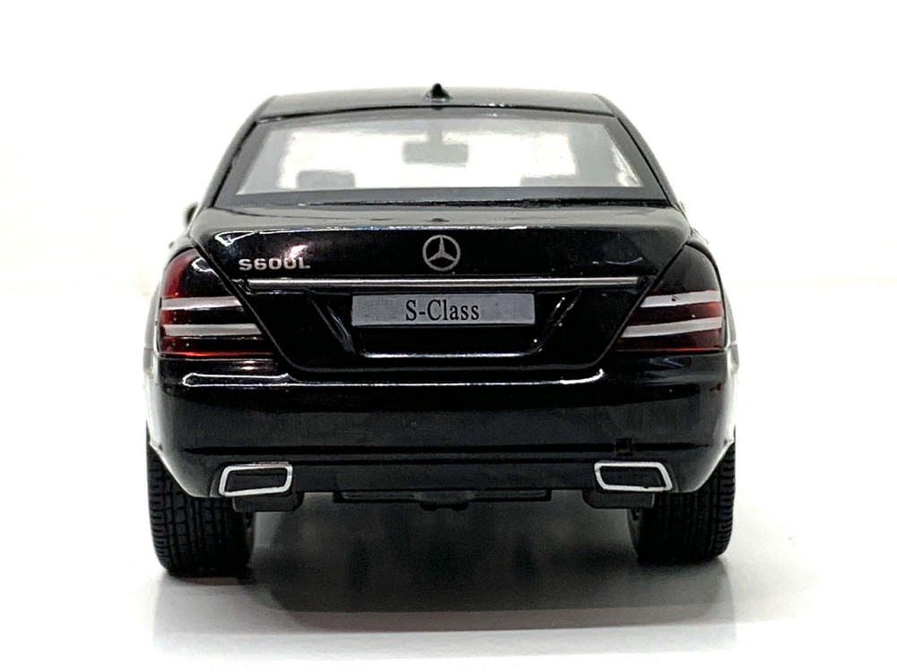 Машина Limo Toy Mercedes S Class інерційна відчиняються двері капот багажник 1:32 Чорна (AS-2705) Чернигов - изображение 6