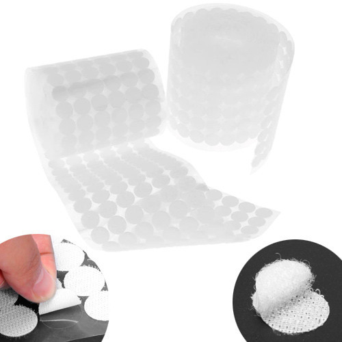 Білі самоклеючі круги для рукоділля, 1000 пар Київ - фото 11