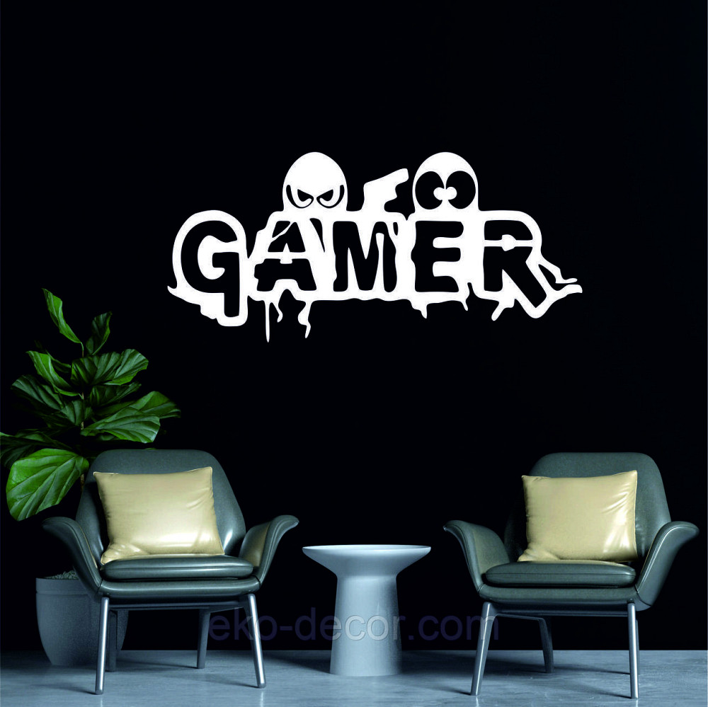 Декоративне настінне Панно «Геймер», Декор на стіну Київ - фото 1