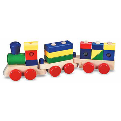 Розвиваюча іграшка Melissa&amp;Doug Поезд из кубиков (MD572) Вінниця - фото 2