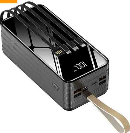 Павербанк Power bank 4 роз'єми I-Battery 100000 mAh 1,2кг. Київ