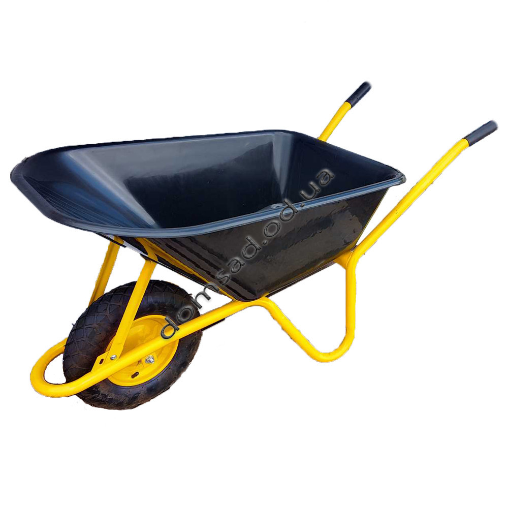 Тачка строительная, тачка садовая с пластиковым корытом Одесса - изображение 3