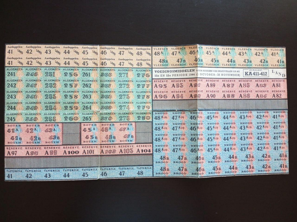 Нидерланды продуктовые карточки Полтава - фото 1