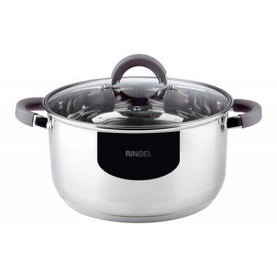 Каструля Ringel Meyer с крышкой 5,5 л (RG-2008-24) Вінниця - фото 1