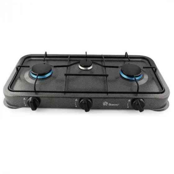 Газова плита Domotec MS 6603 3 конфорки SW-98 Львів