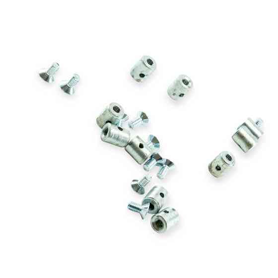 Зажим (боночка) 10 шт в упак тросика Мукачево