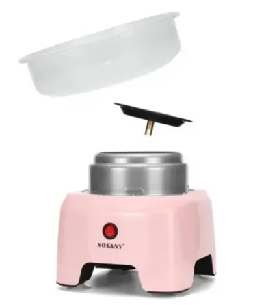 Аппарат для производства сахарной ваты Sokany 500W SK-520 розовый Коломия