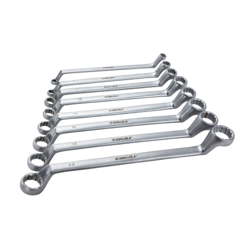 Набір ключів накидних 6-32мм CrV satine 8шт SIGMA Житомир