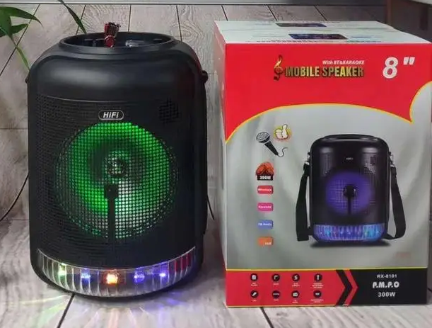 Акустическая колонка RX-8101 Bluetooth с диско-светом и микрофоном Винница - изображение 5