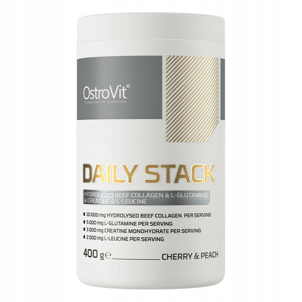 Для суставов и связок Ostrovit Daily Stack 400 g (Вишня та персик) Луцьк - фото 2