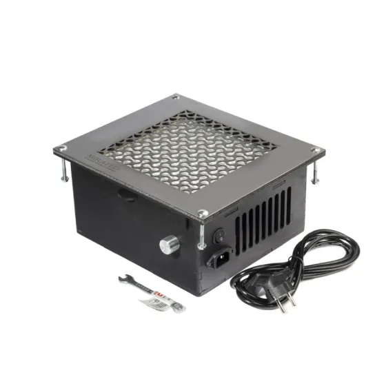 Вытяжка врезная для маникюра SV 500 с Нера фильтром профессиональная (решетка нержавеющая металлик) Киев