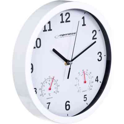Настінний годинник Esperanza Wall Clock Lyon 25см White (EHC016W) Вінниця