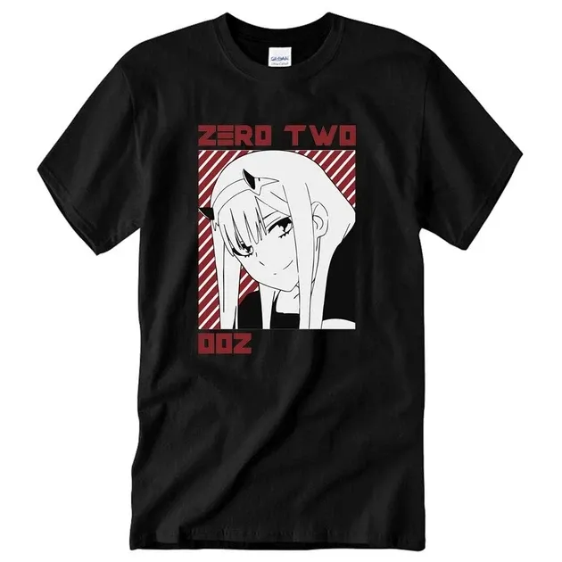 Футболка чоловіча з аніме принтом Мілій у Франксі 02 Розмір оверсайз (S/M/L) Чорний AnimeT1057 Дніпро - фото 3