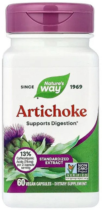 Артишок Nature's Way Artichoke Supports Digestion 60 капсул Киев - изображение 3