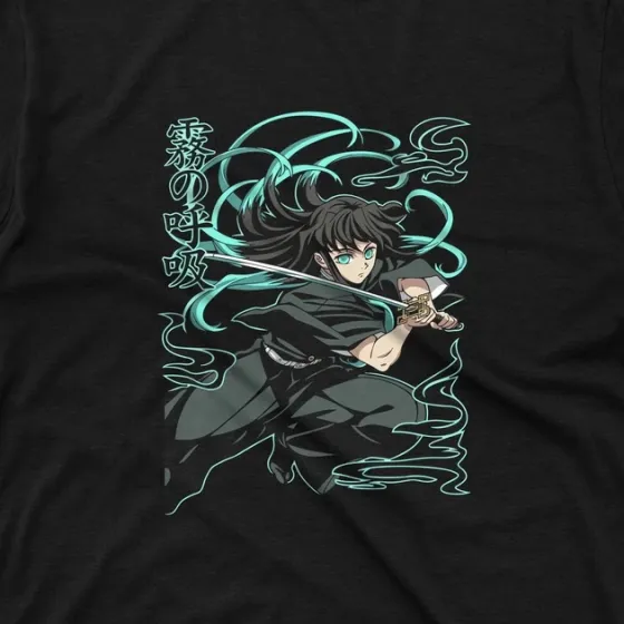 Футболка для подростка мальчика с принтом Клинок, рассекающий демонов Муічіро Токіто 2 Размер 160 Anime10421 Днепр
