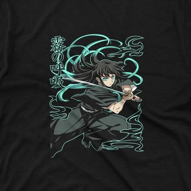 Футболка для підлітка хлопчика з принтом Клинок, рассекающий демонов Муічіро Токіто 2 Розмір 160 Anime10421 Дніпро - фото 4