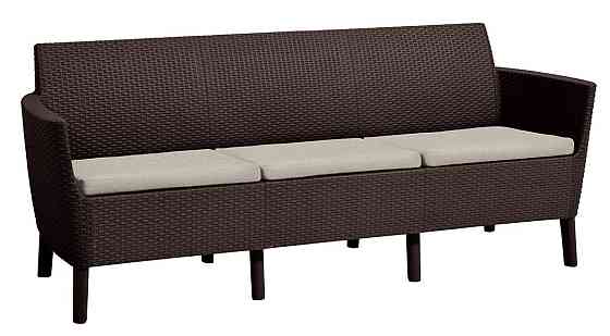 Комплект садой мебели Keter Salemo 3 seater set, коричневый Киев