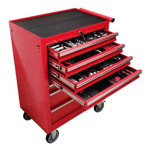 Візок з інструментом 7 секцій, 243 од. TORIN NTBR4007-X-1 Одеса