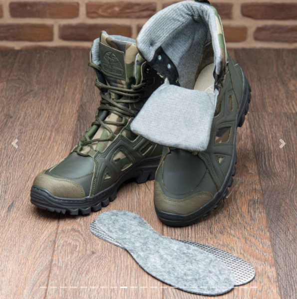 Берцы зимние  теплые  Непромокаемые  802- COBRA  хаки  Военные ВСУ 39 размер (001428621) Харьков - изображение 7