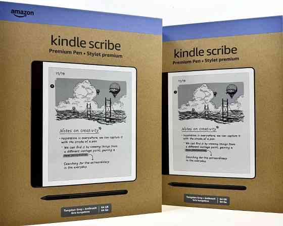 Нова Електронна книга з підсвічуванням Amazon Kindle Scribe 64 GB. Київ