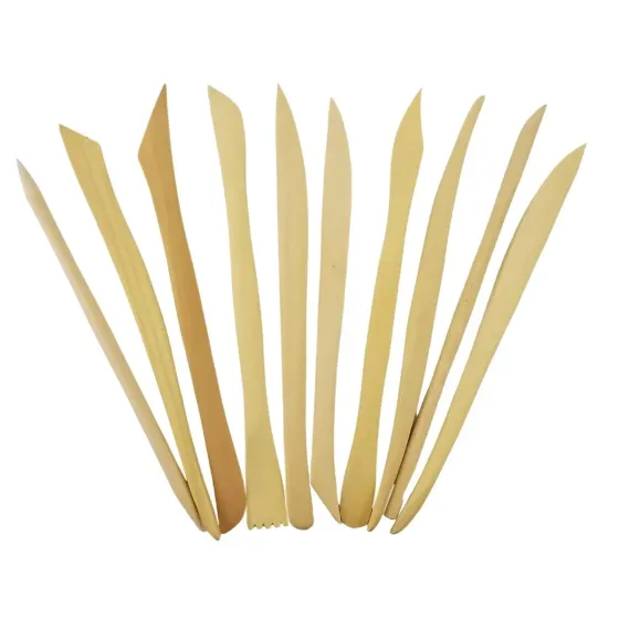 Набір дерев'яних лопаток для ліплення, 38 штук Київ