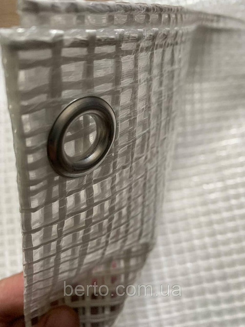 Тент из армированной плёнки с люверсами 4х8 метра 160г\м² Киев - изображение 4