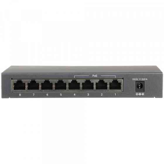 Комутатор TP-Link TL-SF1008LP 8x1FE/4xPoE 41W некерований 250м (TL-SF1008LP) Киев