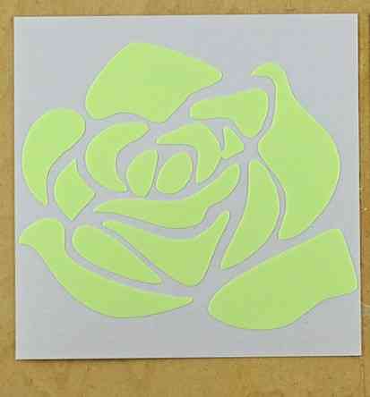 Наклейка люминесцентная 