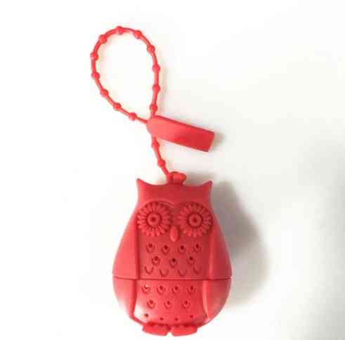 Ситечко для чаю "Сова" червона Київ