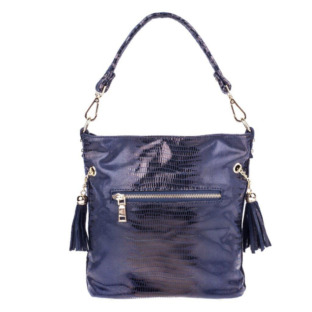 Жіноча сумка Realer P111 синя Київ - фото 4