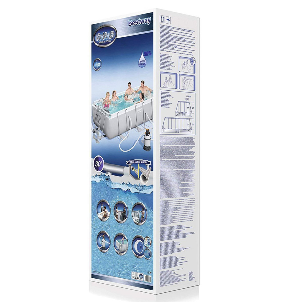 Бассейн каркасный Bestway 56442K (404-201-100 см), 6478 л Винница - изображение 2