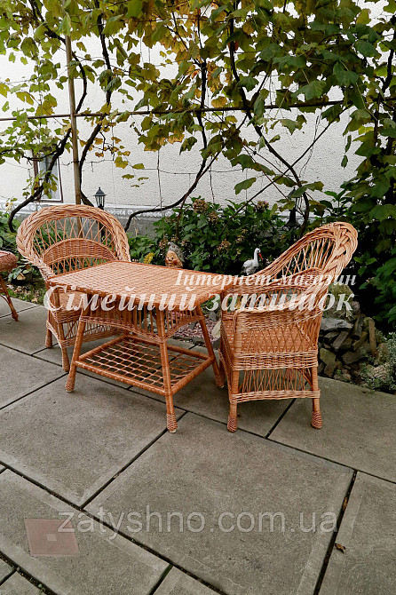 Плетеная садовая мебель из лозы Киев - изображение 3