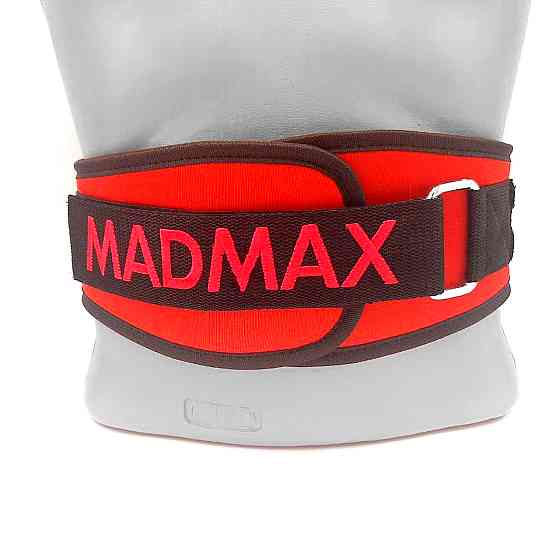Пояс для важкої атлетики MadMax MFB-421 Simply the Best неопреновий Red L Кам'янське