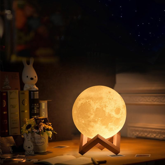 Лампа-ночник 3D «Мисяц» магия космоса в вашей комнате Киев