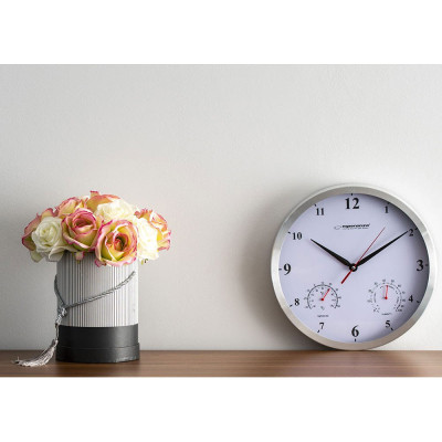 Настінний годинник Esperanza Wall Clock Washington 30 см White (EHC008W) Вінниця - фото 5
