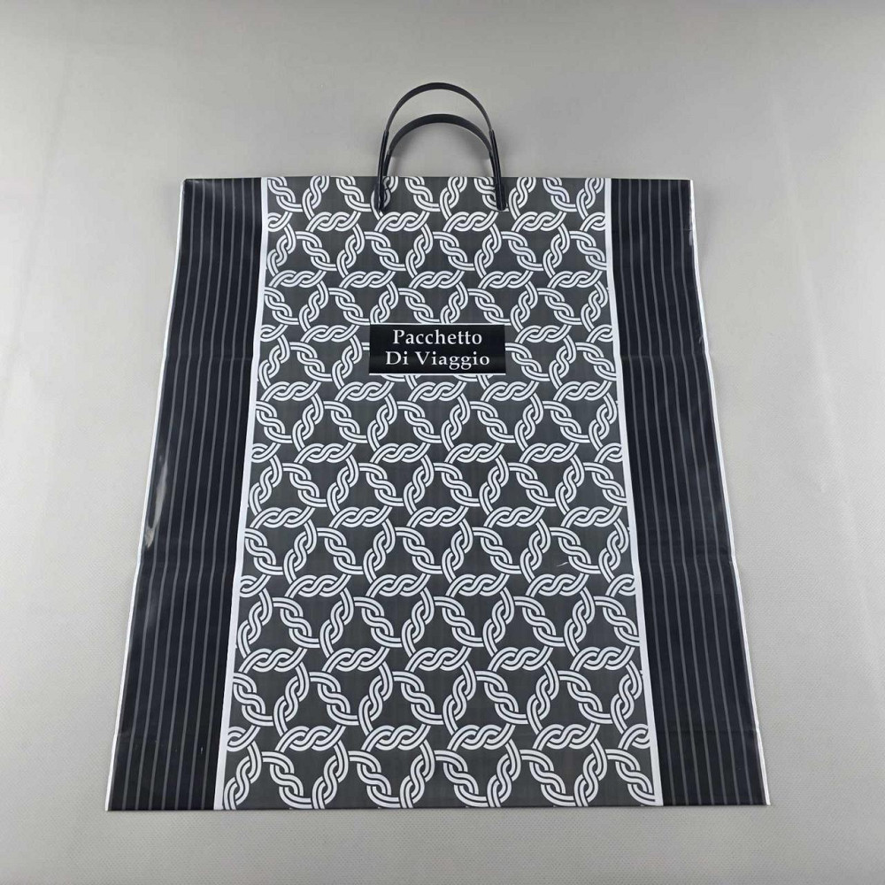 Пакет-сумка 40х45 з пластиковою ручкою  