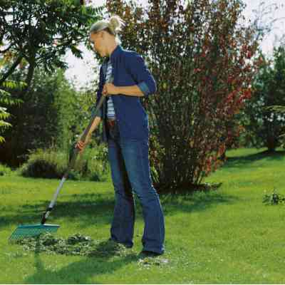 Грабли Gardena Combisystem пластиковые для газонов, 43 см (03101-20.000.00) Винница