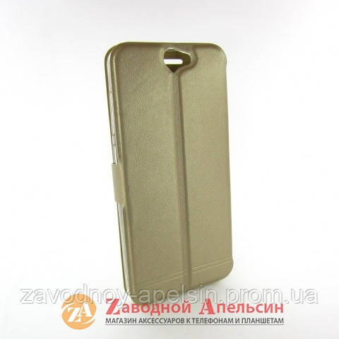 Чохол книжка HTC One A9 Smart Case gold Одеса - фото 2