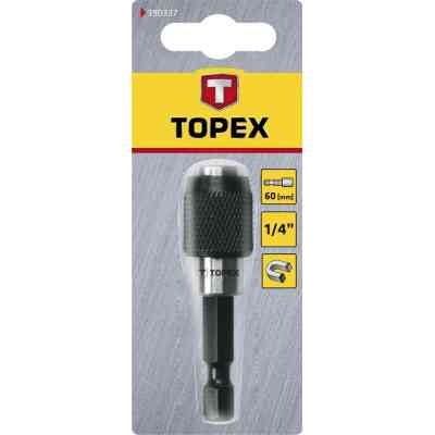 Держатель насадок Topex 1/4" 60 мм (39D337) Винница